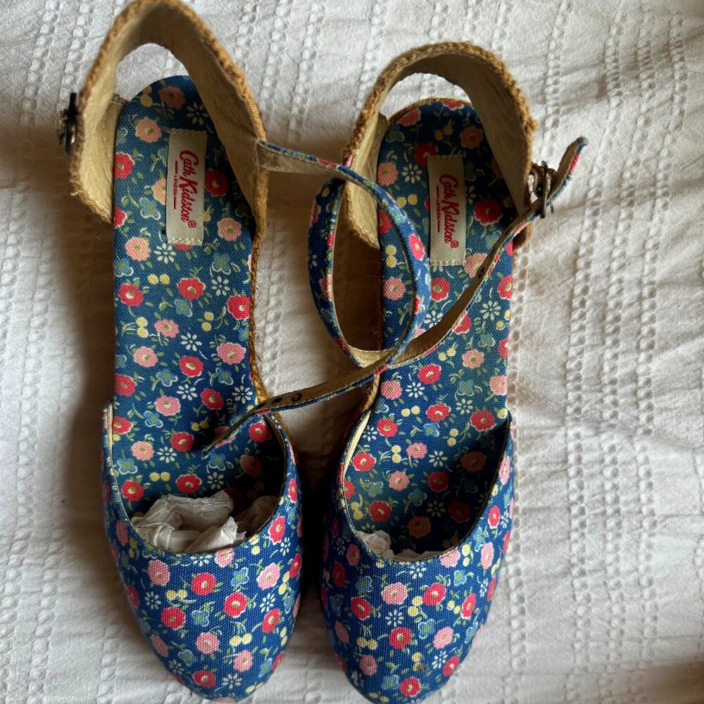 Cath Kidston Vintage Espadrille Wedges